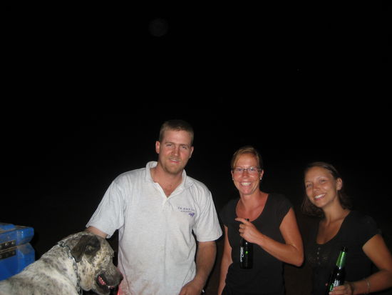 Richard, Jana &amp; ich 
mal wieder mit Cider...