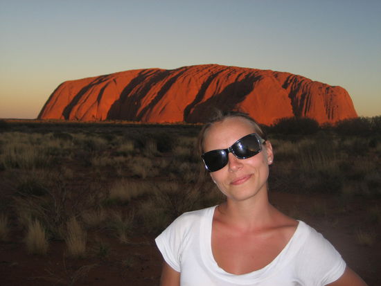 Und nochmal bei Sonnenuntergang