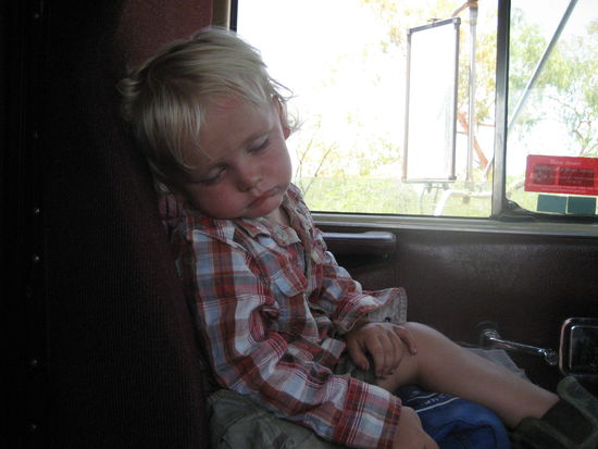 wenn er schlaeft kann er echt suess sein!!!