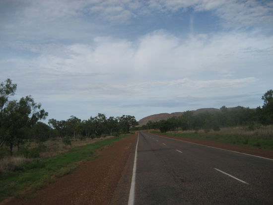 stundenlang das gleiche...
Das ist Australien!!!