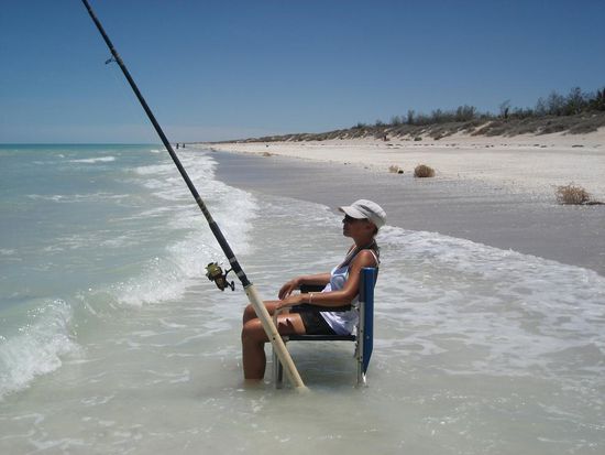 anfangs noch sehr langweilig.. Doch zum Schluss hatten wir tatsaechlich 14 Fische gefangen!!