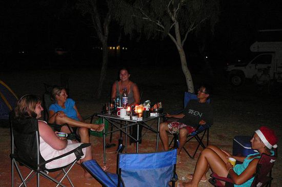 froehliches zusammensitzen...