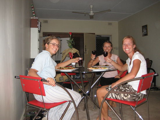 Die Luxus Backpacker unter sich...