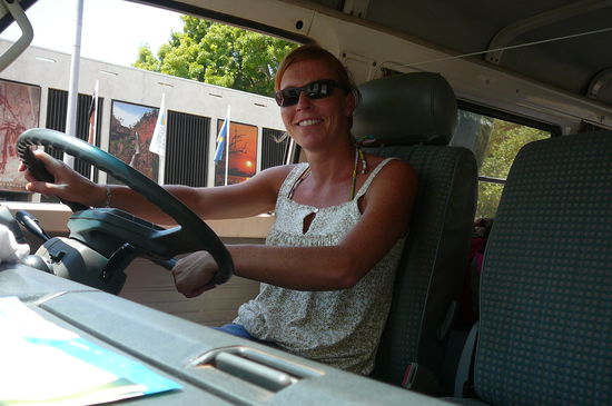 komisch hier mit dem Linksverkehr!