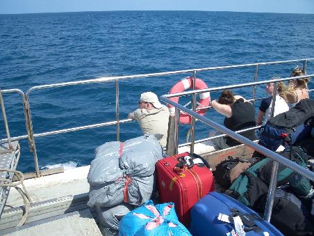 Ueberfahrt nach Ko Tao