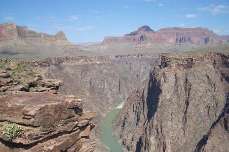 Der Grand Canyon vom Bright Angel Viewpoint aus