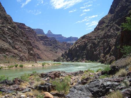 Blick vom Colorado River aus