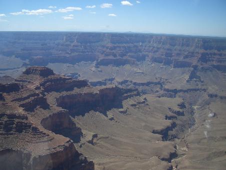 Blick aus dem Helicopter