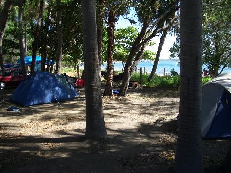 Unser Campingplatz in Town of 1770