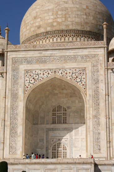Eine Seite des Taj....