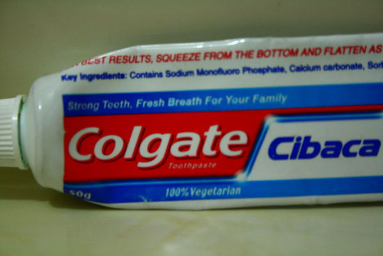 100% vegetarische Zahnpasta!