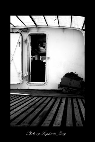 Langeweile auf dem Boot von Sibu nach Kuching