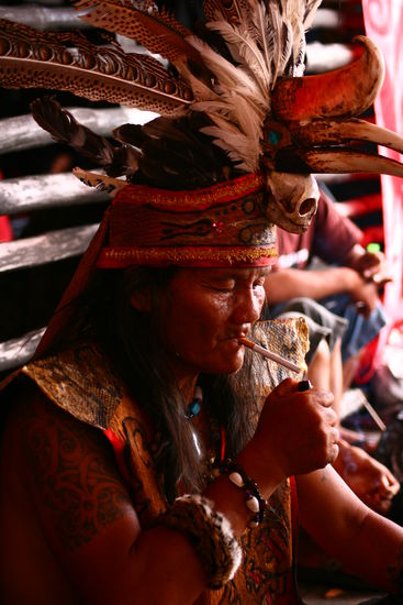 Smoking-Dayak