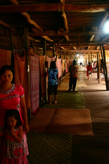 Austellung auf der Veranda