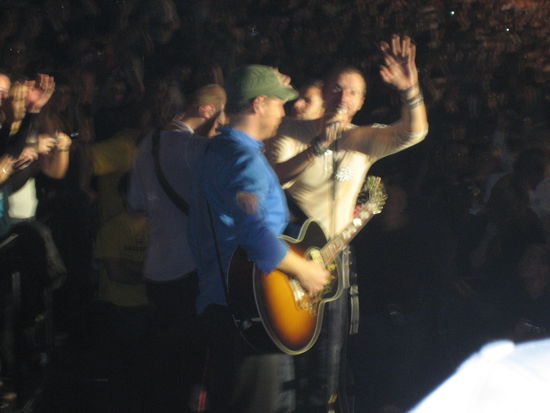 coldplay, ja wir kennen uns...