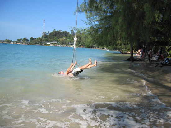 Das haben wir heute beide gemacht... hat tierisch Spass gemacht. Geht aber nur bei Flut.