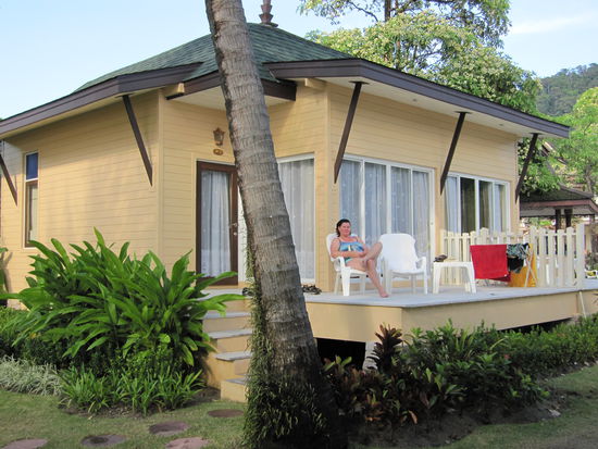 Das ist unser Traumzimmer b.z.w Bungalow.