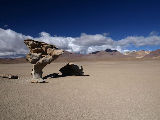 Der Prototyp eines Bolderfelsens