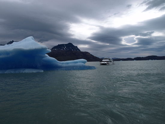 Patagonische Stimmung am Largo Argentino.