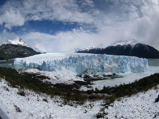 Die gesamte Front ist 5 km lang.