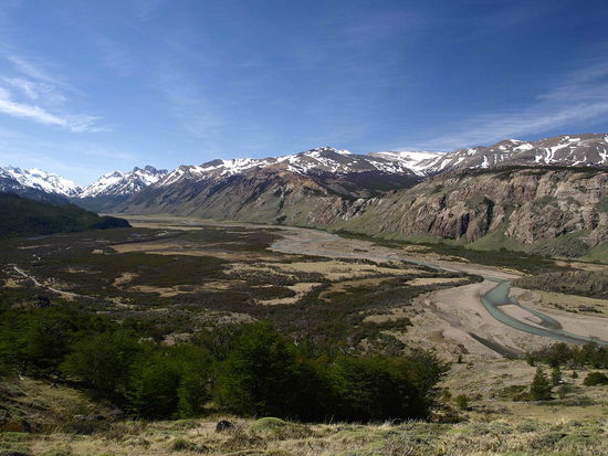 In diesem Tal liegt El Chalten.