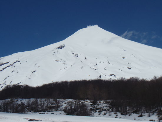 Der Vulkan in seiner ganzen Pracht.