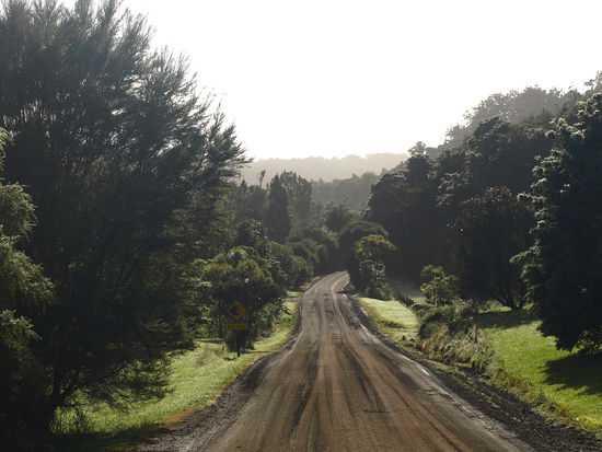 Die Highways in Neuseeland sind zwar generell in gutem Zustand, es gibt aber Ausnahmen 