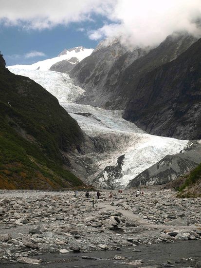 Franz-Josef-Gletscher (benannt nach unserem Kaiser!!!)