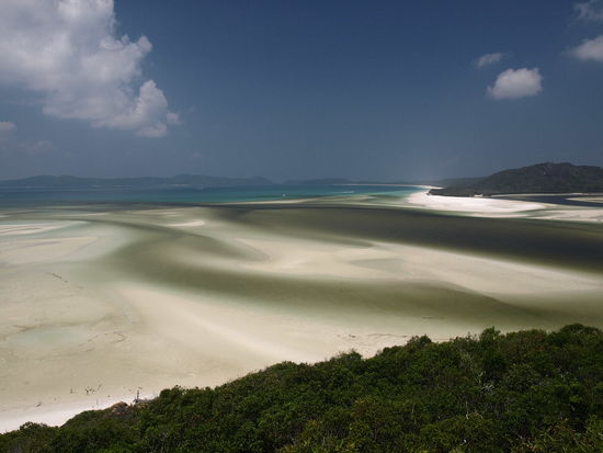 Whiteheaven Beach, der Name ist Programm.