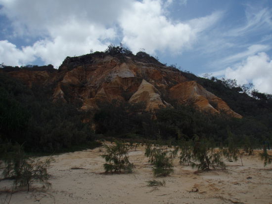 Pinnacles auf Fraser Island.