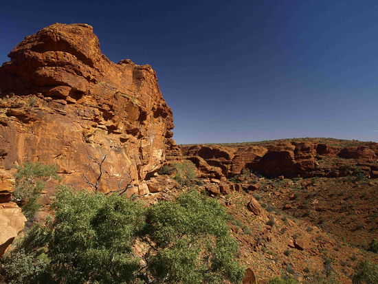 Erste Station war Kings Canyon.