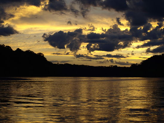 Und so hat uns der Amazonas verabschiedet.