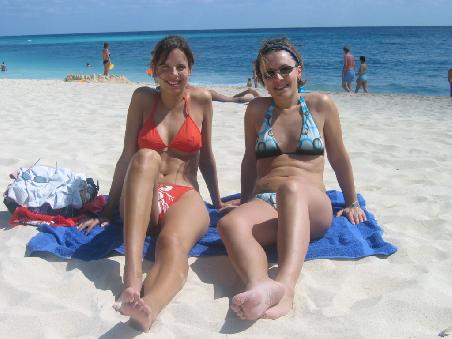 Liebe Gruesse vom Strand in Playa del Carmen.