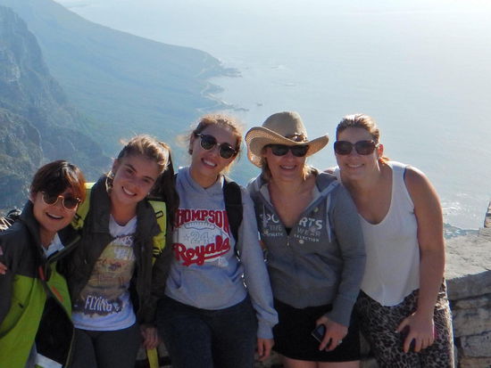 von links Misaki (Japan), Juliana (Brasil), Seda (Türkey), me, Julia (Germany)