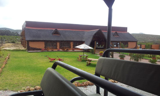 Das Hauptgebäude der Fairyglen Farm. 
Fairyglen Farm Worcester