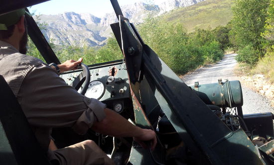 Am späteren Nachmittag gin es zuerst mal zu einem Staudamm.....