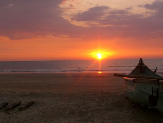 ... und hier geniessen wir !