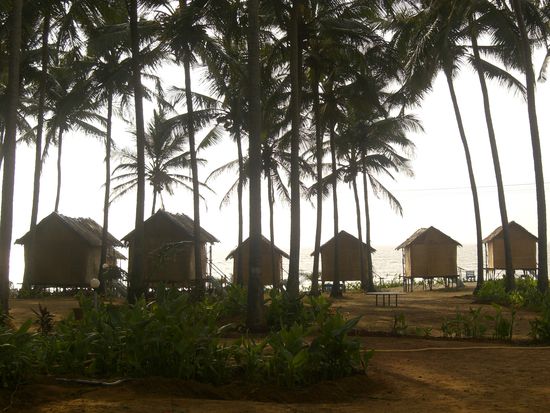 Traumhuetten am Strand