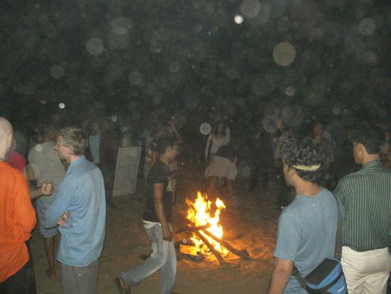 Silvesterparty am Strand