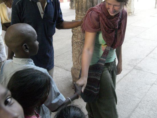 das Interesse der Menschen an uns ist oft sehr gross..