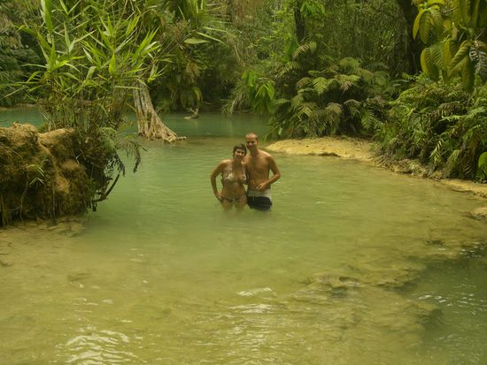 ein ganz besoderes Erlebnis waren die unzaehligen Kaskaden mit ihren erfrischenden Pools 