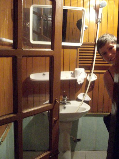 Schlafkabine an Bord