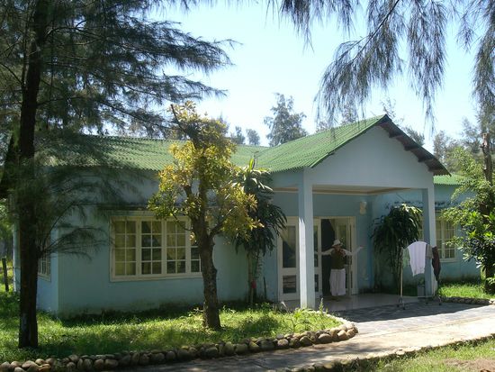 hier sind wir eingezogen und hatten das ganze Haus fuer uns allein  ..