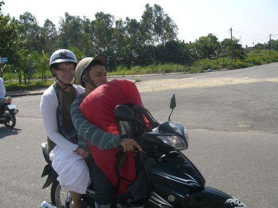 statt TukTuks gibs hier Motorradtaxis