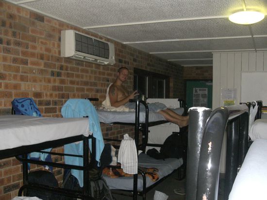 tja- jede nacht Doppelzimmer is nich!!
10ner Schlafsaal ist auch mal angesagt