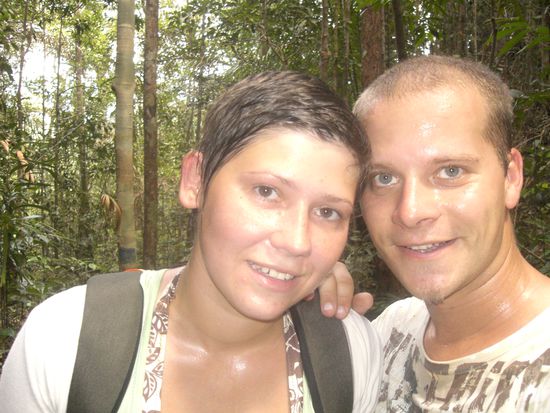 Wir wussten nicht dass wir sooo schwitzen koennen 