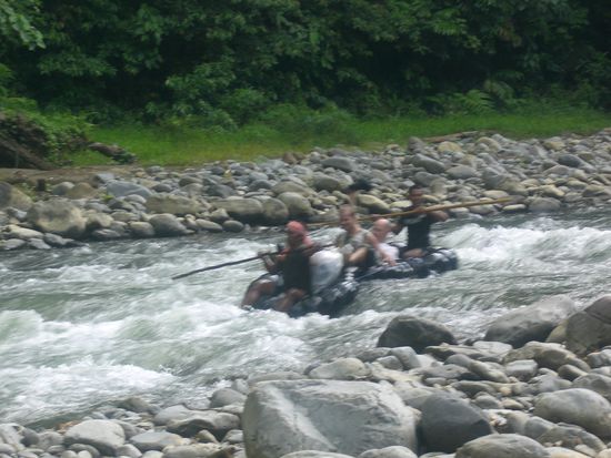 Nach so viel Anstrengung: Rueckweg der Extraklasse 