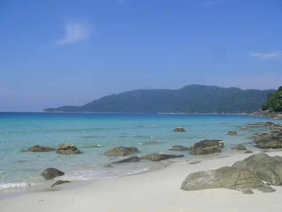 unser kleiner fast 'Geheimstrand' 