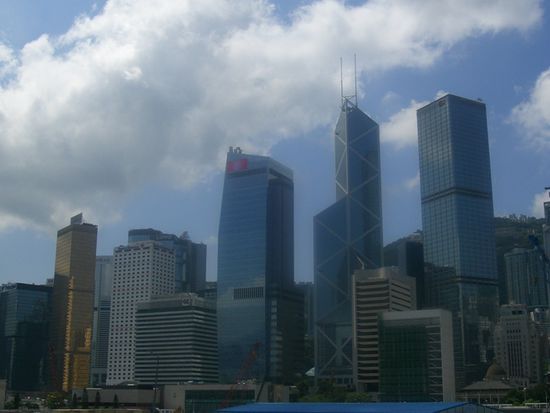 5 der 20 hoechsten Wolkenkratzern der Welt stehen in Hong Kong