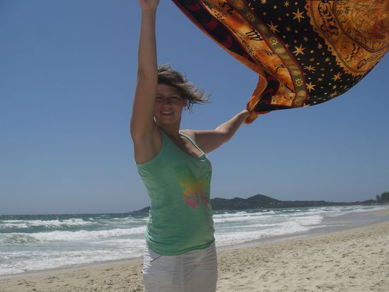 Es war sehr windig..